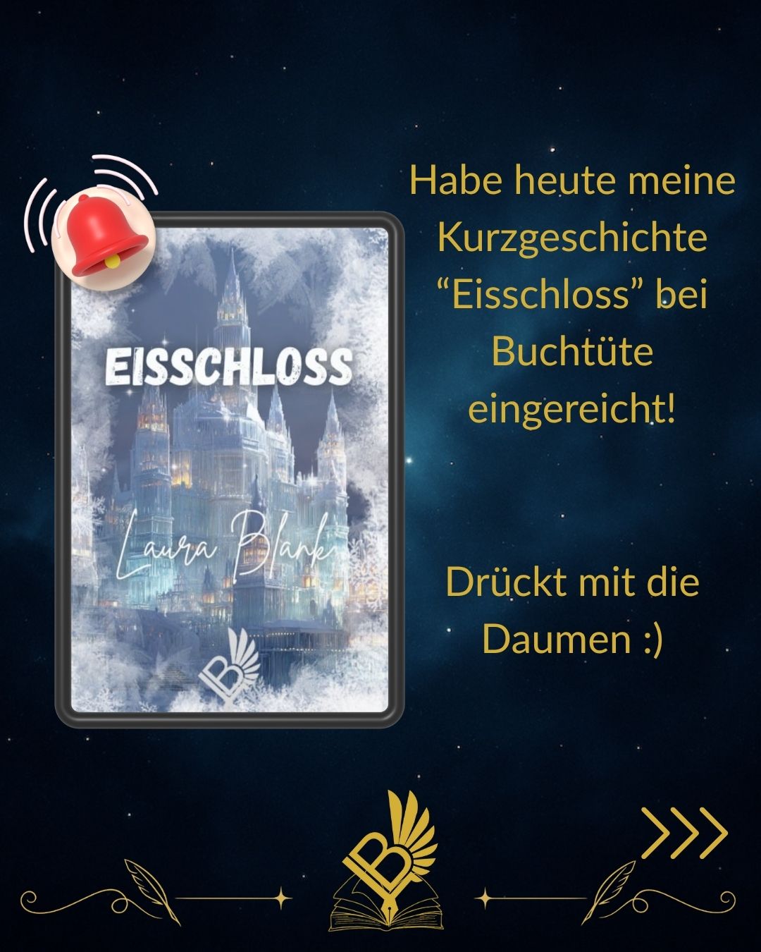 Kurzgeschichte Eisschloss im Wettbewerb